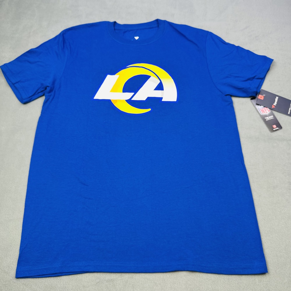 Los Angeles Rams Shirt Mens Large Blue Short Sleeve NFL Fanatics Kupp 10 Tee